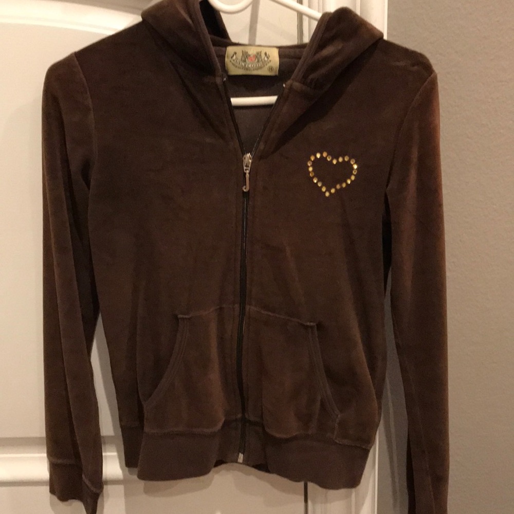 Dark brown juicy couture jacket
